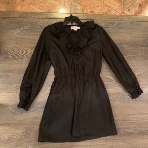 LF Petite Dark Gray Mini Dress